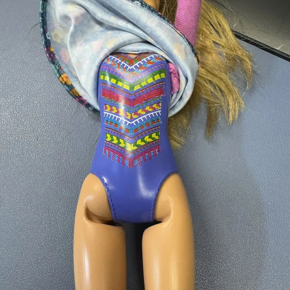 2016 Barbie FJD97 Beach Barbie Doll by Mattel Redressed‎